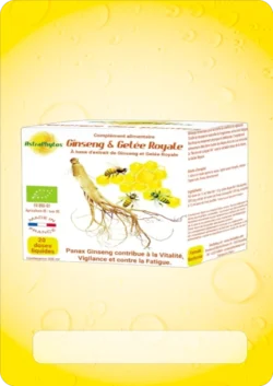 Ginseng et gelee royale bio