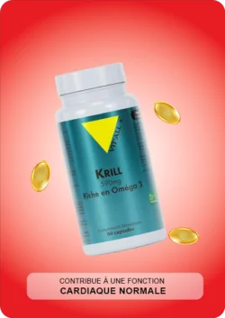 Krill 590mg (riche en om&eacute;ga 3)