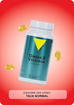 omega 3 v&eacute;g&eacute;taux (huile de lin) 1000mg