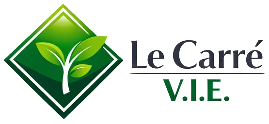 Cropped le carre v.i.e logo